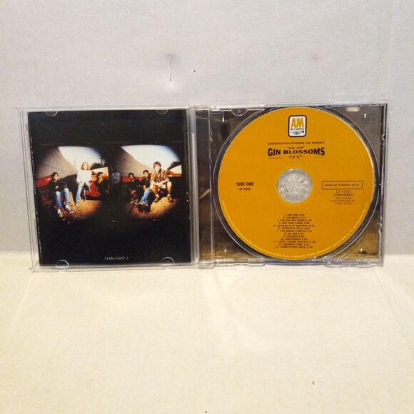 Gin Blossoms CD Lot Of 2-New Miserable Experience-Congratulations Im Sorry-90s - Picture 7 of 8